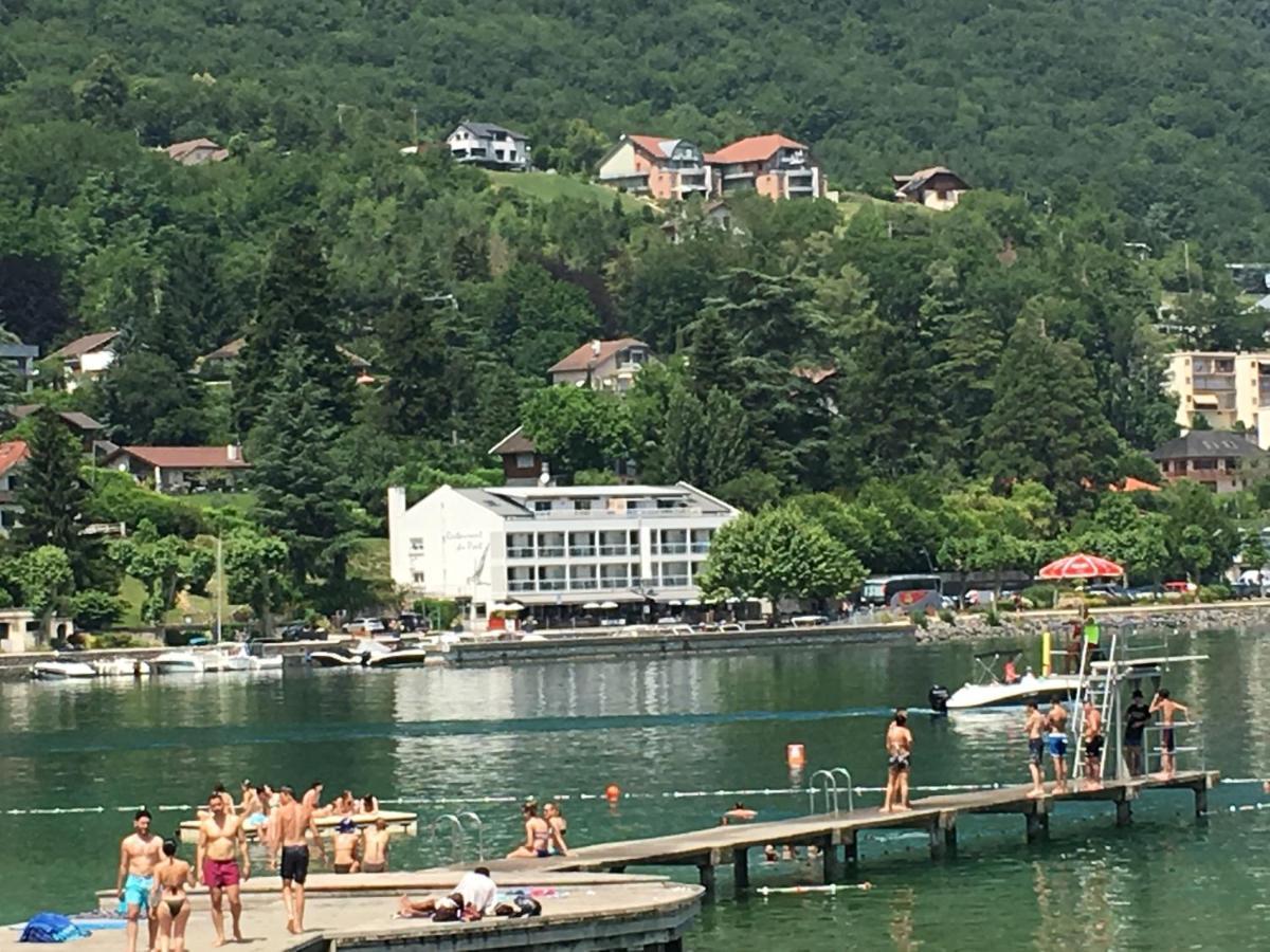 Ferienwohnung Vue Sublime Sur Le Lac Du Bourget Le Bourget-du-Lac Exterior foto