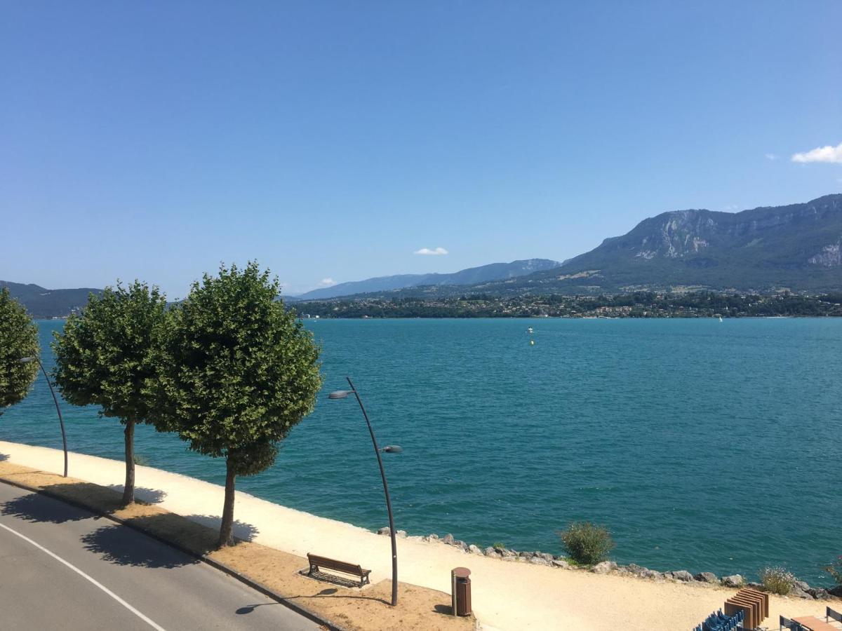 Ferienwohnung Vue Sublime Sur Le Lac Du Bourget Le Bourget-du-Lac Exterior foto