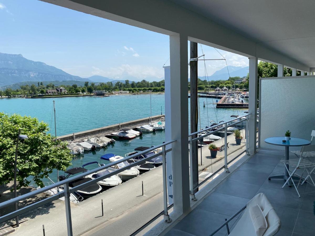 Ferienwohnung Vue Sublime Sur Le Lac Du Bourget Le Bourget-du-Lac Exterior foto