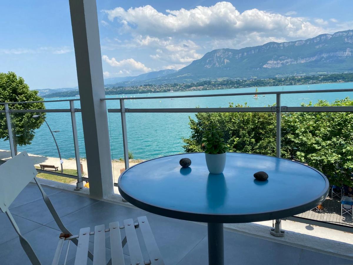 Ferienwohnung Vue Sublime Sur Le Lac Du Bourget Le Bourget-du-Lac Exterior foto