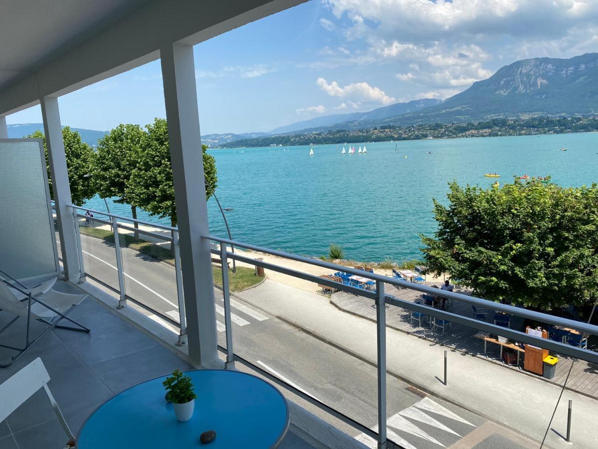 Ferienwohnung Vue Sublime Sur Le Lac Du Bourget Le Bourget-du-Lac Exterior foto