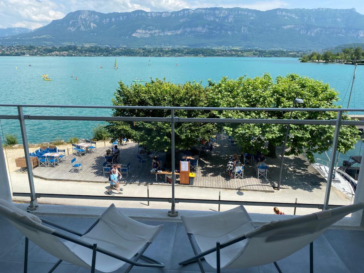 Ferienwohnung Vue Sublime Sur Le Lac Du Bourget Le Bourget-du-Lac Exterior foto