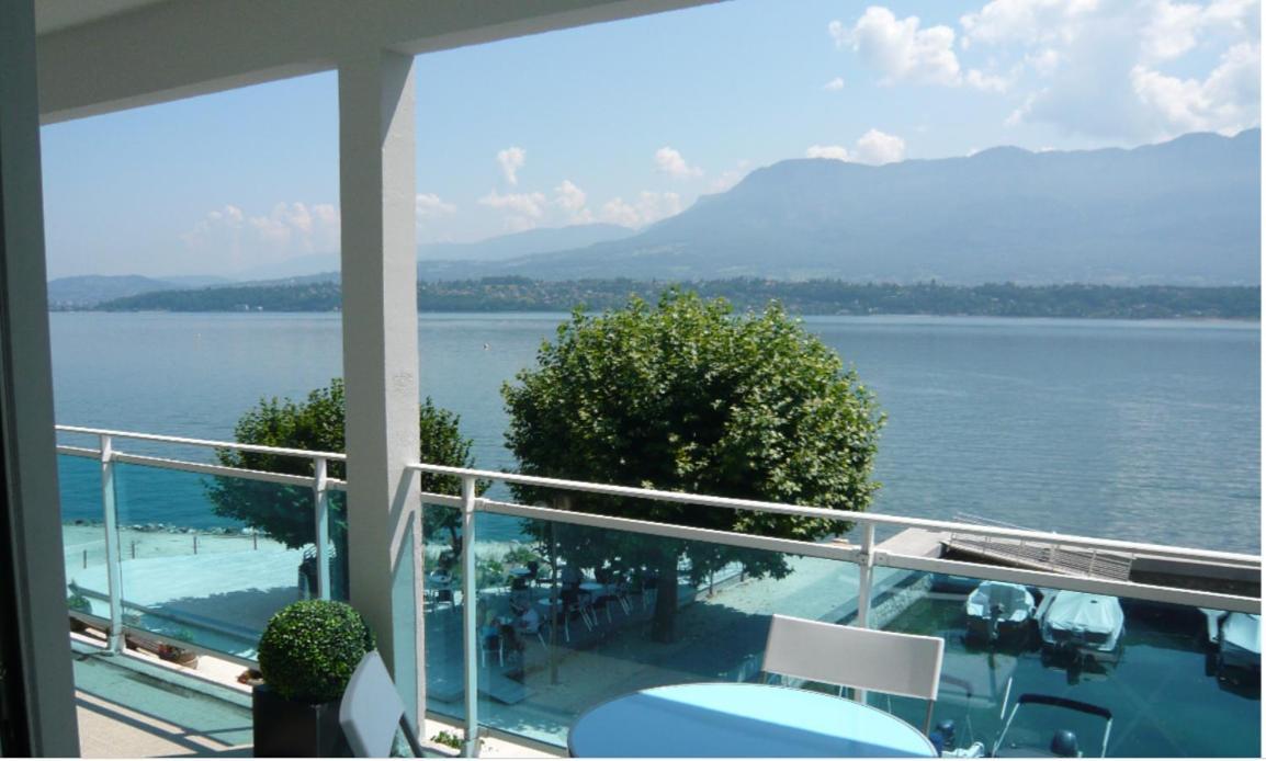 Ferienwohnung Vue Sublime Sur Le Lac Du Bourget Le Bourget-du-Lac Exterior foto