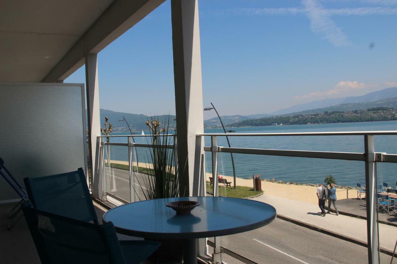 Ferienwohnung Vue Sublime Sur Le Lac Du Bourget Le Bourget-du-Lac Exterior foto